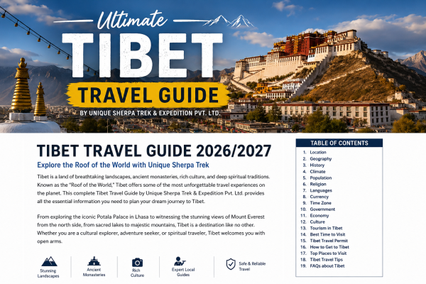 Kathmandu to Lhasa Overland Tour – The Most Scenic Road Trip Across the Himalayas