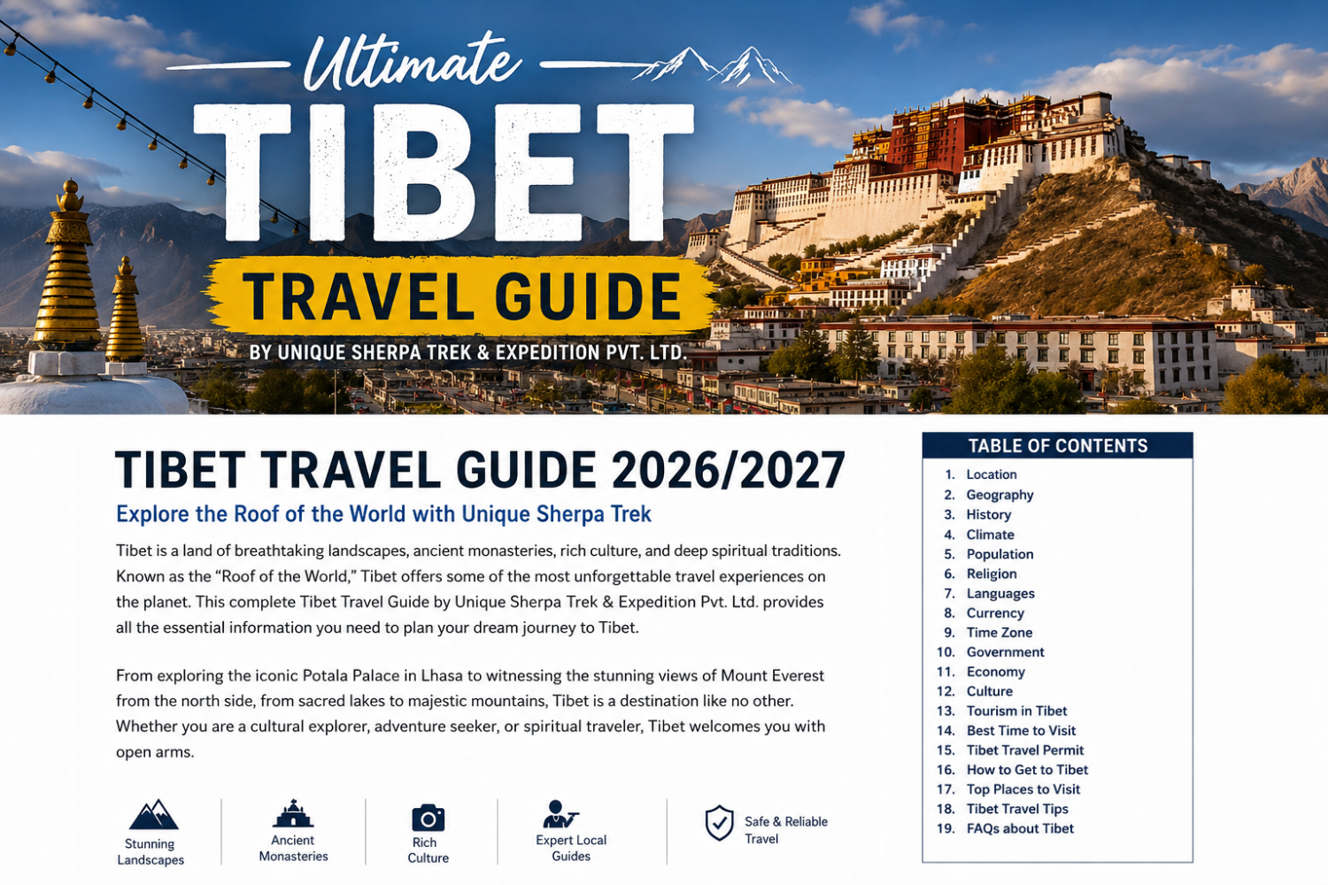 Kathmandu to Lhasa Overland Tour – The Most Scenic Road Trip Across the Himalayas